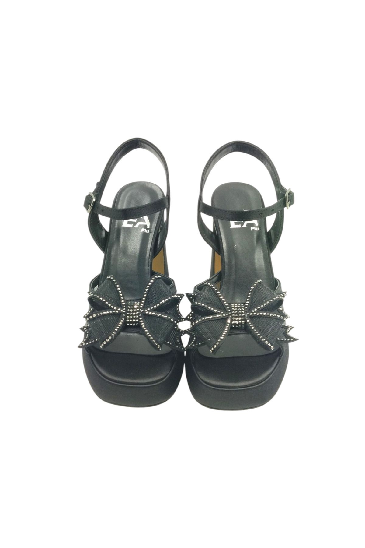 Escarpinshoes KADIN TOPUKLU PLATFORMLU ŞIK ABİYE AYAKKABI