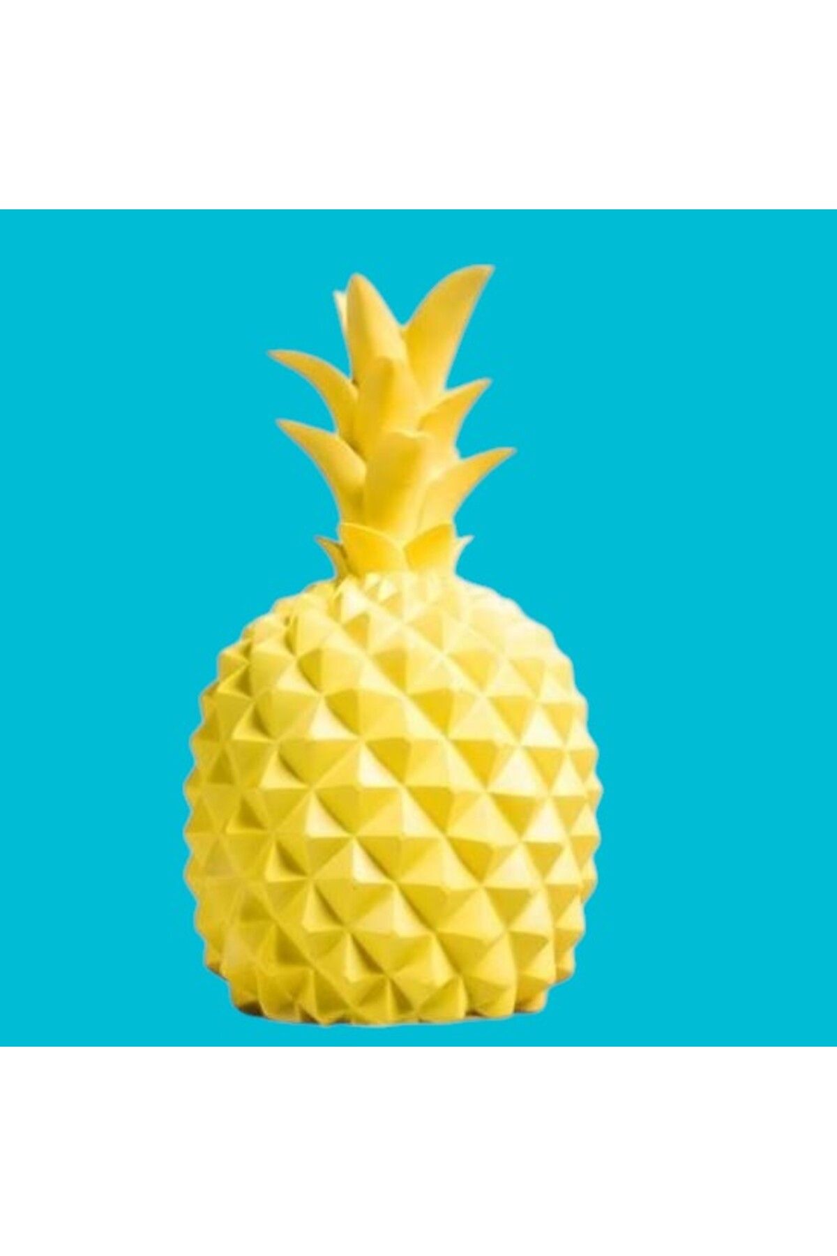 PratikAI Ananas Desenli Büyük Boy Masa Lambası | Eğlenceli & Dekoratif