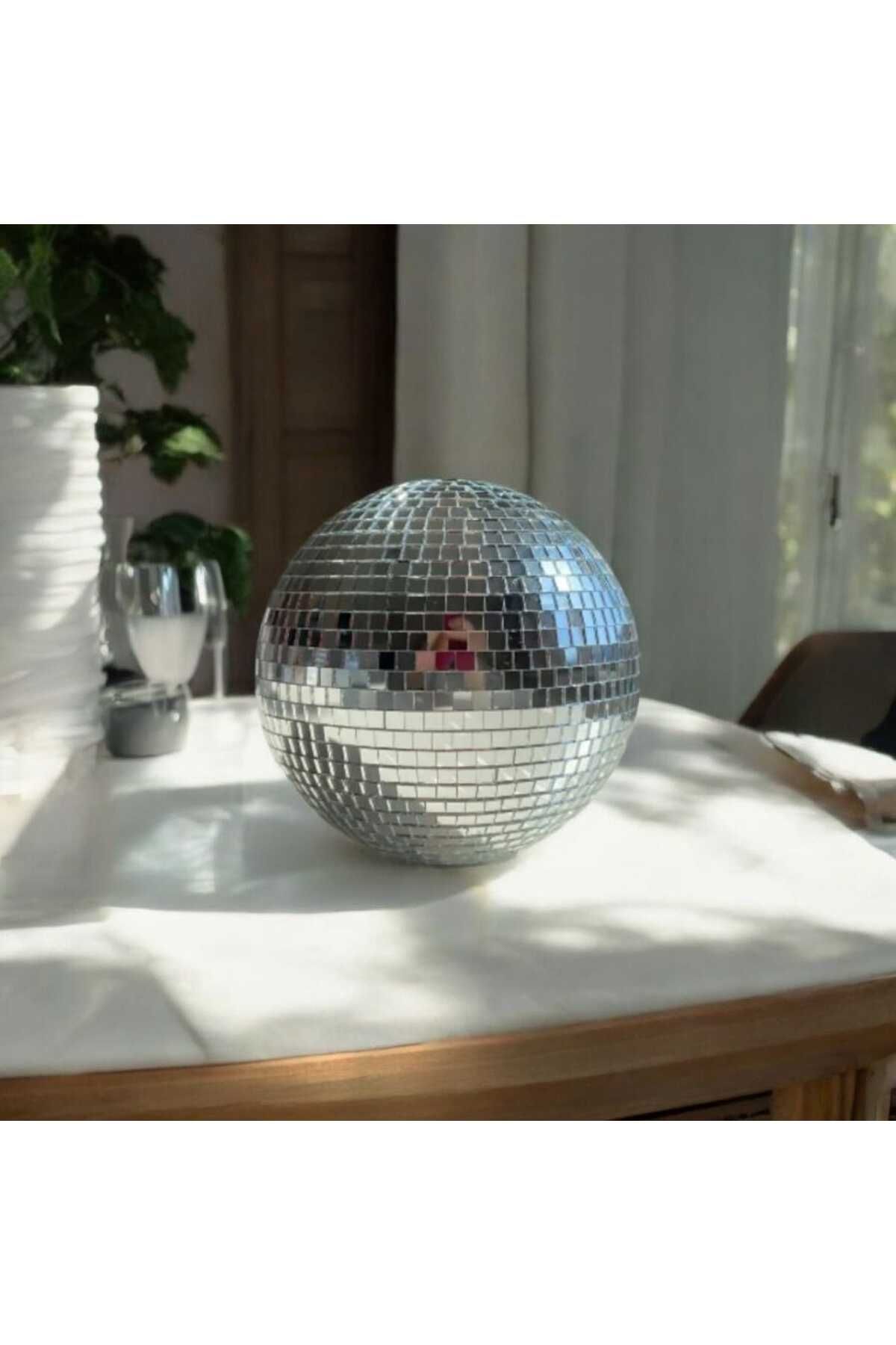 ÇİLEKHOMEAVM Disko Topu 15 Cm - El Yapımı Yüksek Kalite - Ev Dekorasyon