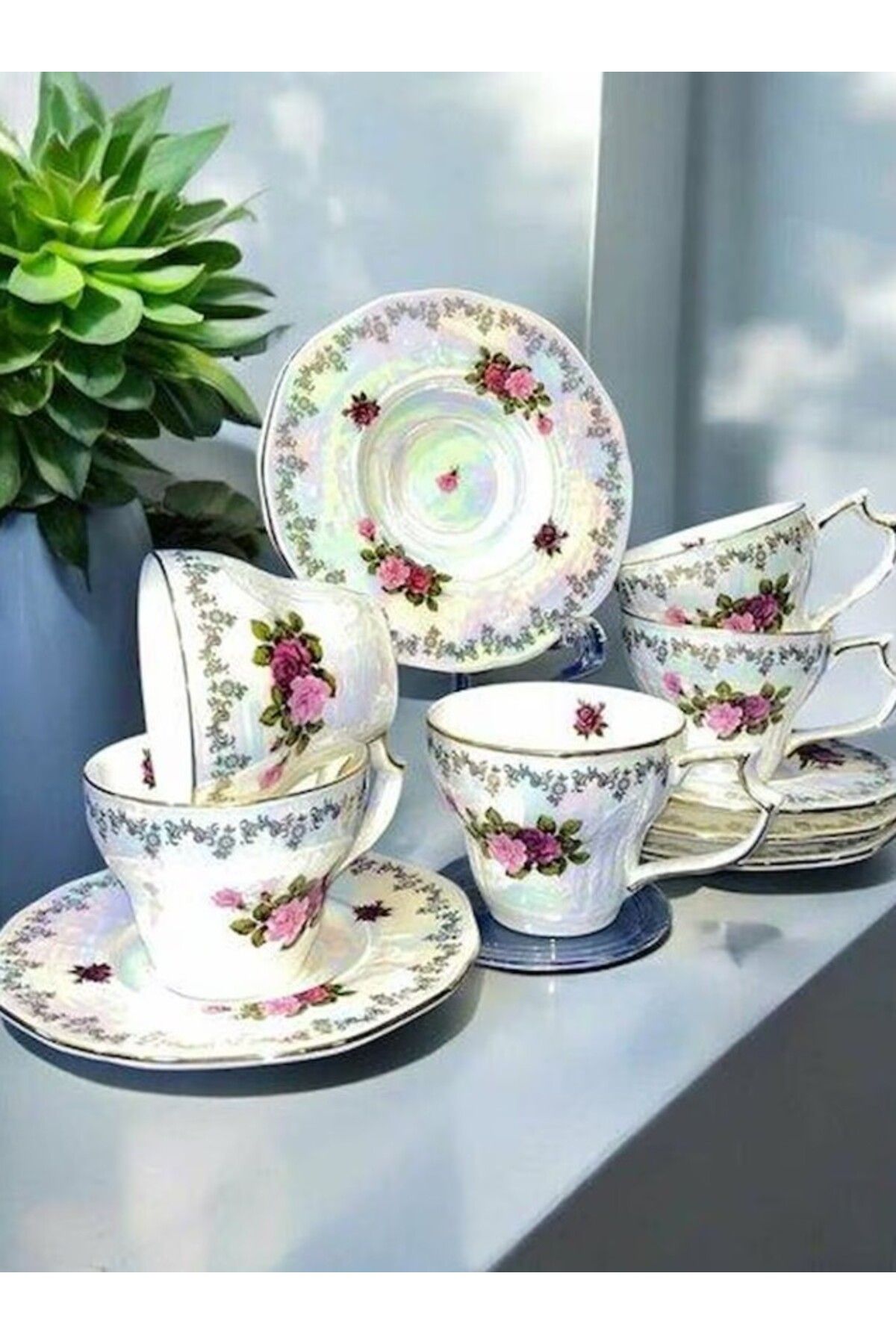Gürdamar Home İthal 6'lı Kahve Fincan Takımı
