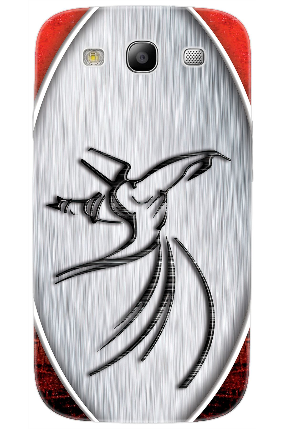Ceppare Samsung Galaxy S3 (GT-I9300) Uyumlu Kılıf Desen Baskılı Silikon Semazen Tasarım STK:443 CP-BJQBMmQ
