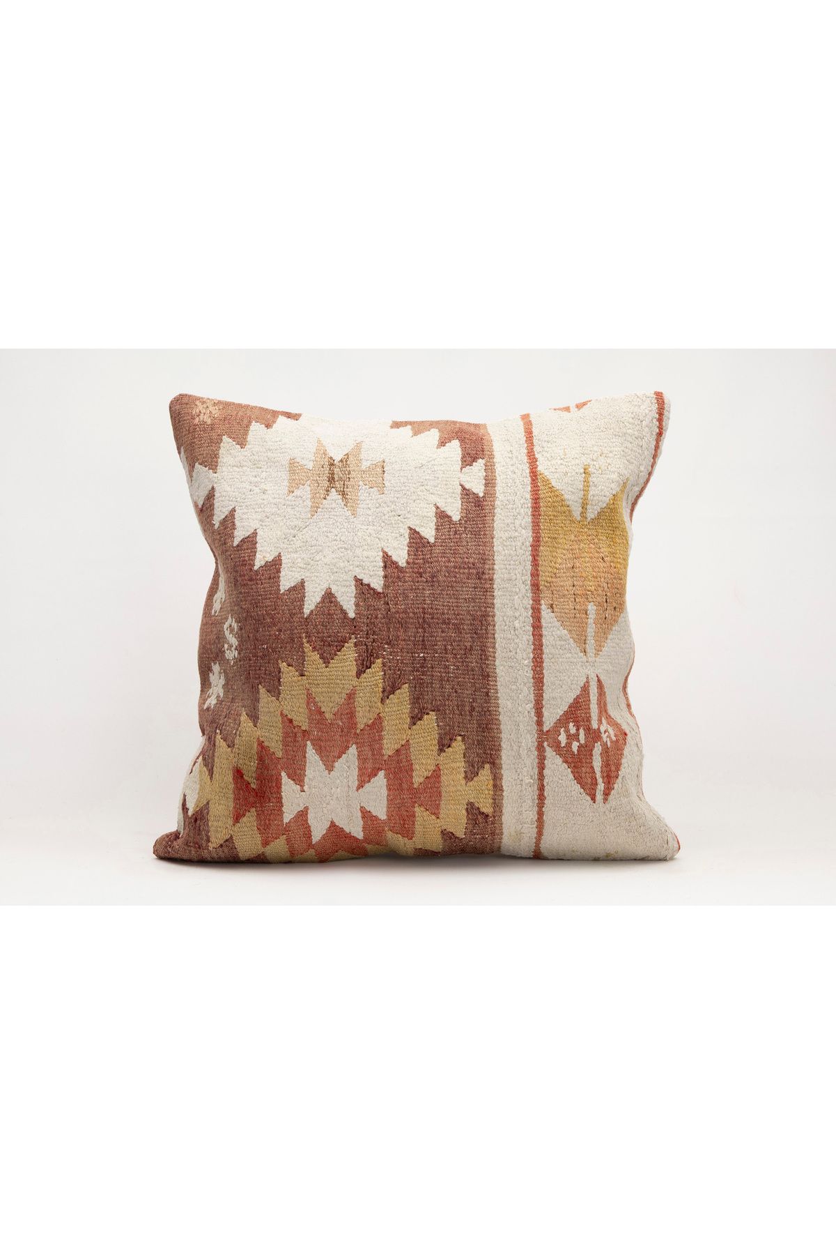 Kilim Whole Sale El Yapımı Kilim'den Yapılmış Yastık Kırlent Kılıfı, 50x50 cm