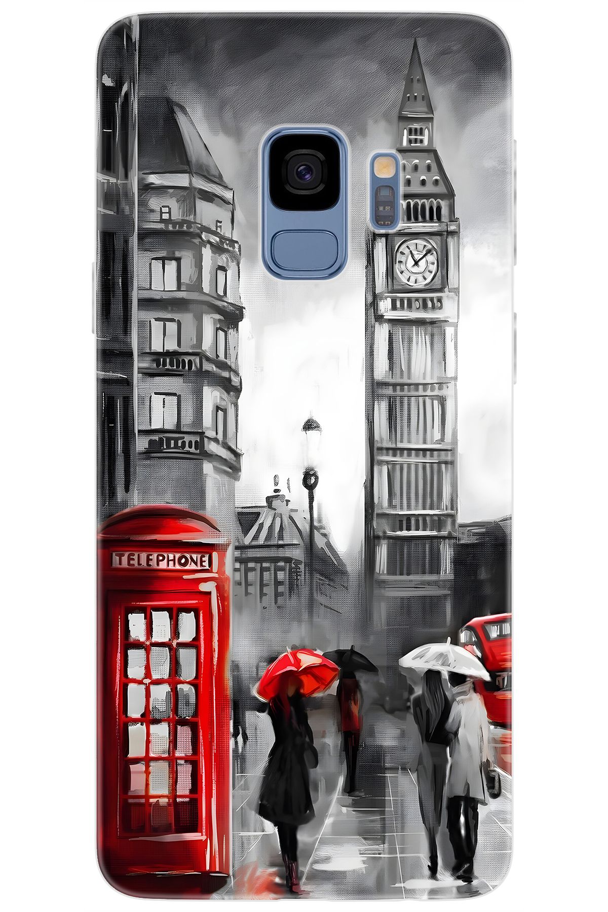 Ceppare Samsung Galaxy S9 (SM-G960F) Uyumlu Kılıf Desen Silikon Bigbang Telefon Kulubesi STK:711 CP-RC5xAqf