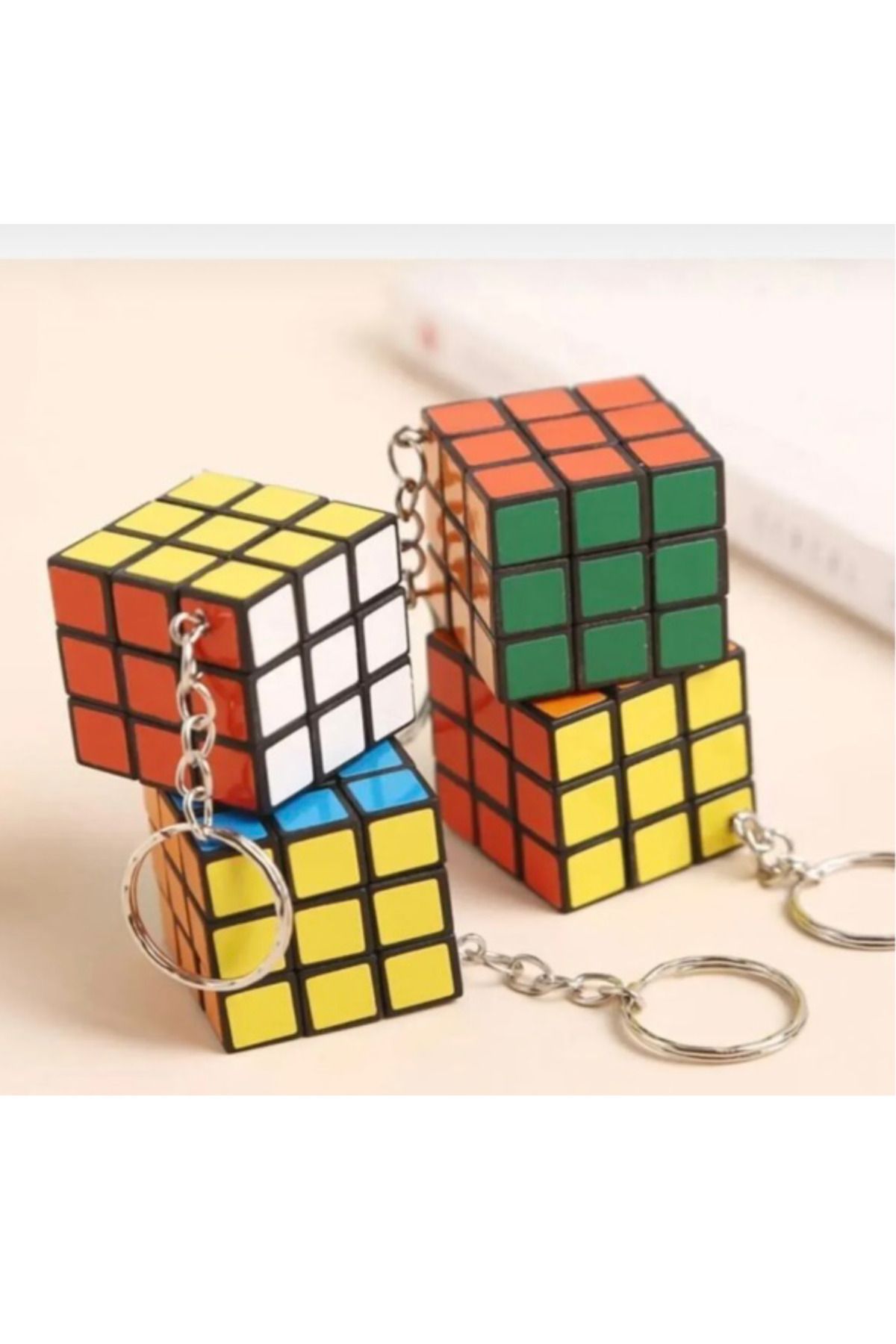 abnturk Mini Zeka Küpü (sabır Küpü) 3x3 Anahtarlık Küp