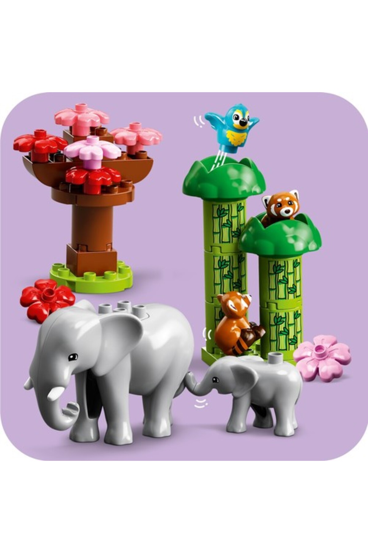 LEGO Vahşi Asya Hayvanları 10974-2 Yaş Ve Üzeri Çocuklar Için Vahşi Hayvan Oyuncak Yapım Seti (117 PARÇA) fotoğrafı 5 (önizleme)