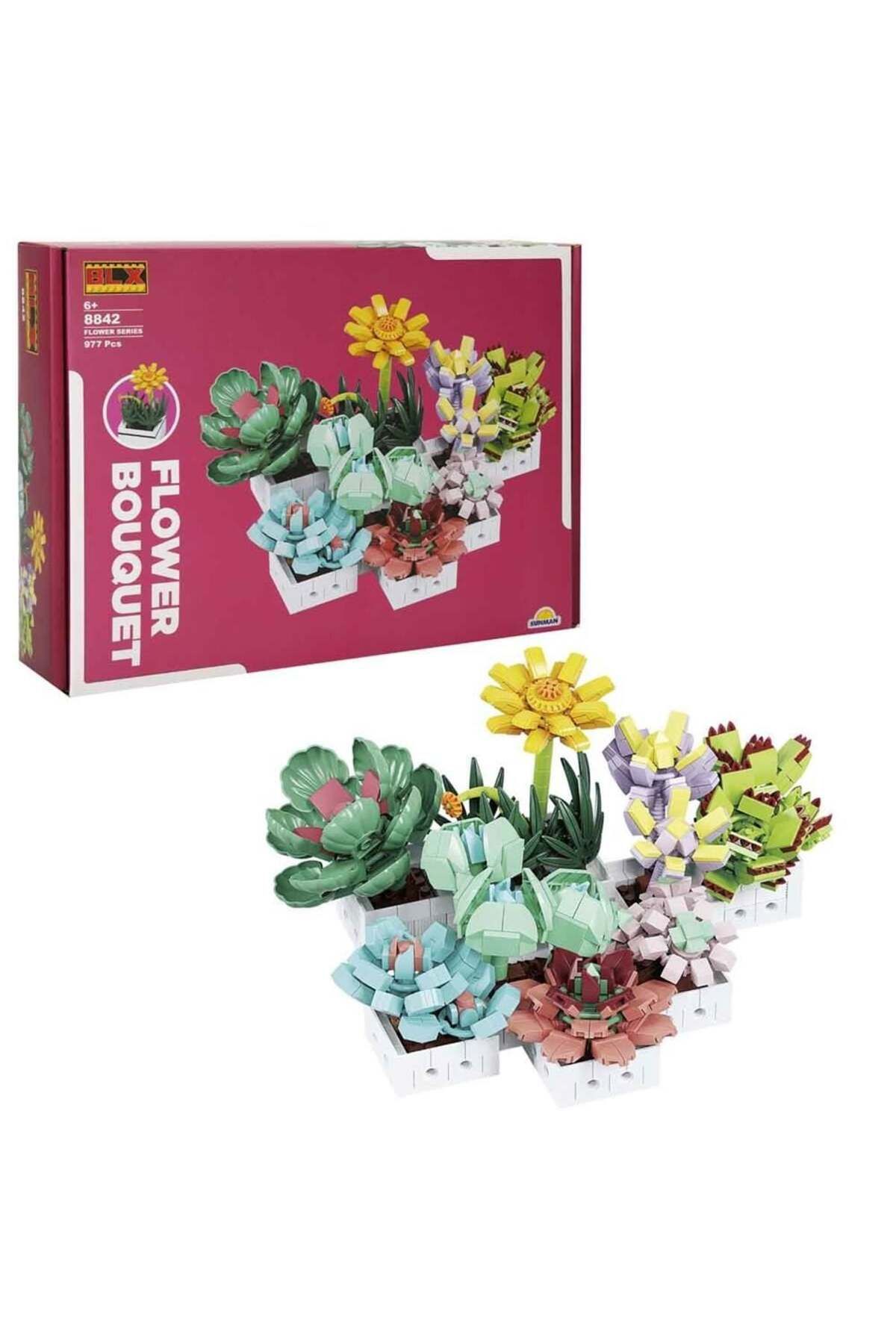Sunman S00004685 BLX FLOWER SET SCULENT 971 PRÇ -SUN