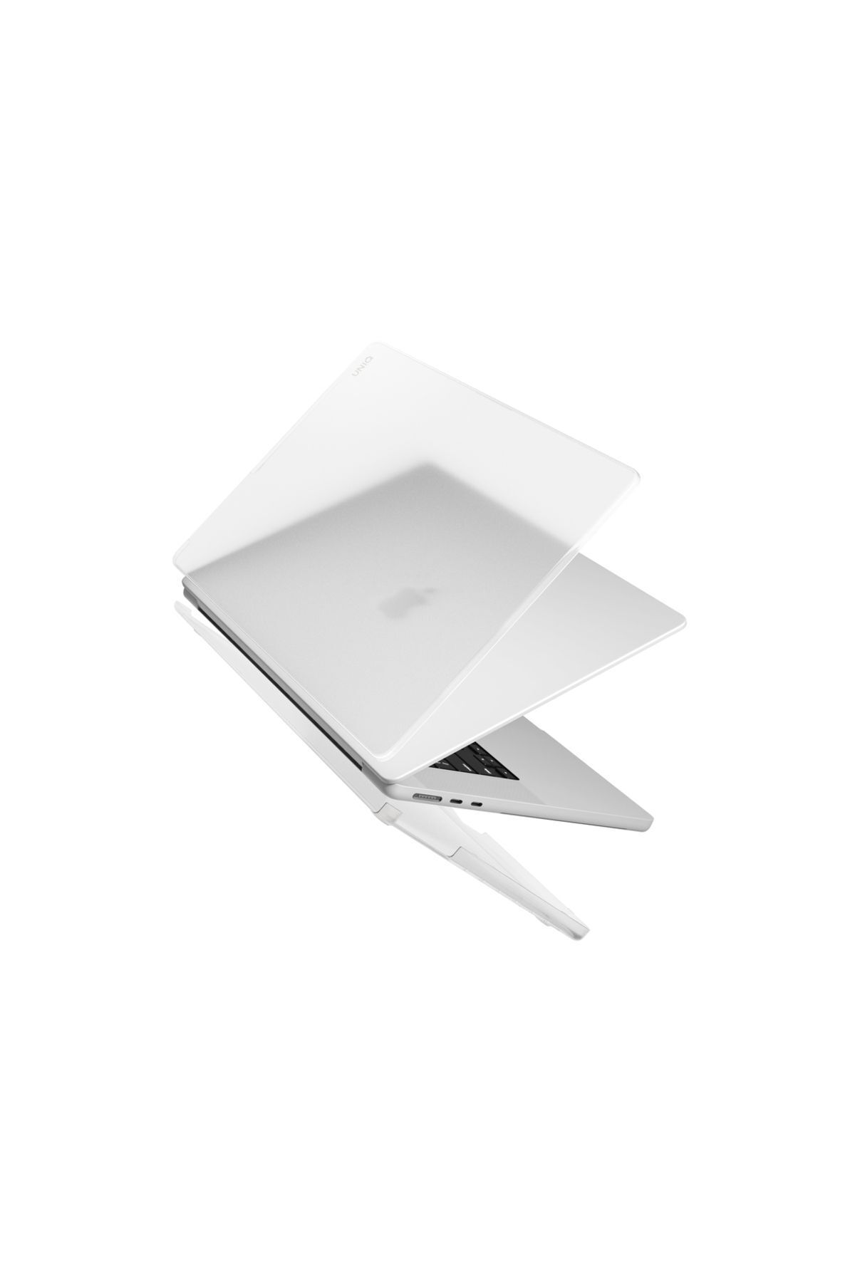 UNIQ Better By Design Apple Macbook Pro 14 inç M4/Pro/Max A3401 A3112 A3185 Uyumlu Kılıf Claro Mat Koruyucu Kapak