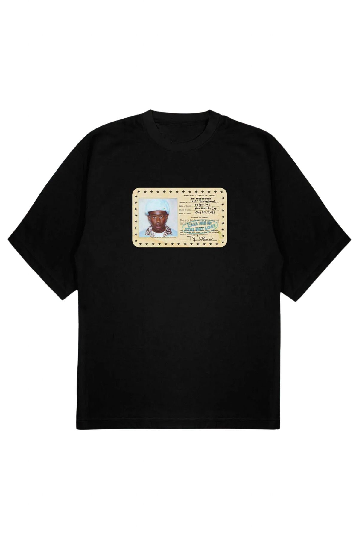 SVART WEAR TTC ID Baskılı T-Shirt OVERSIZE Tişört
