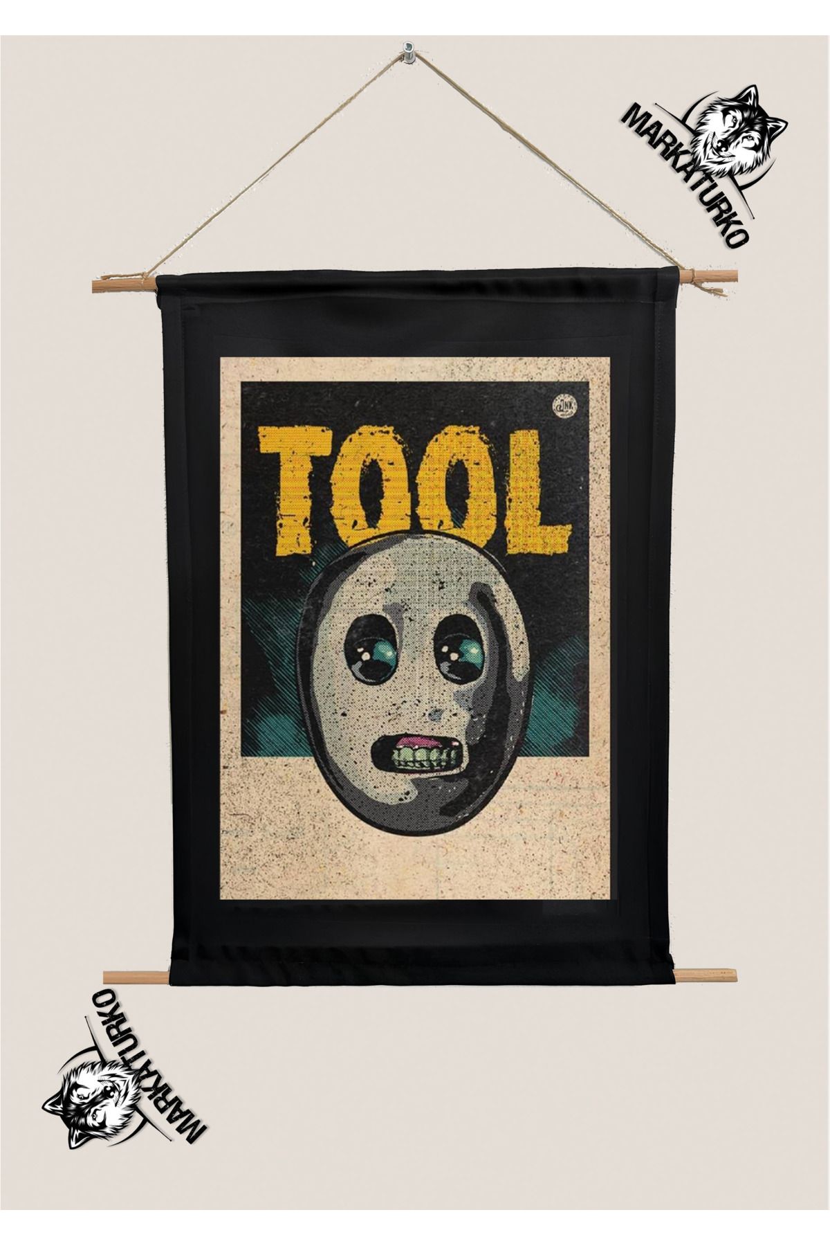MarkaTurko TOOL POSTER ÖZEL TASARIM SÜBLİMASYON BASKI TABLO 1976-11