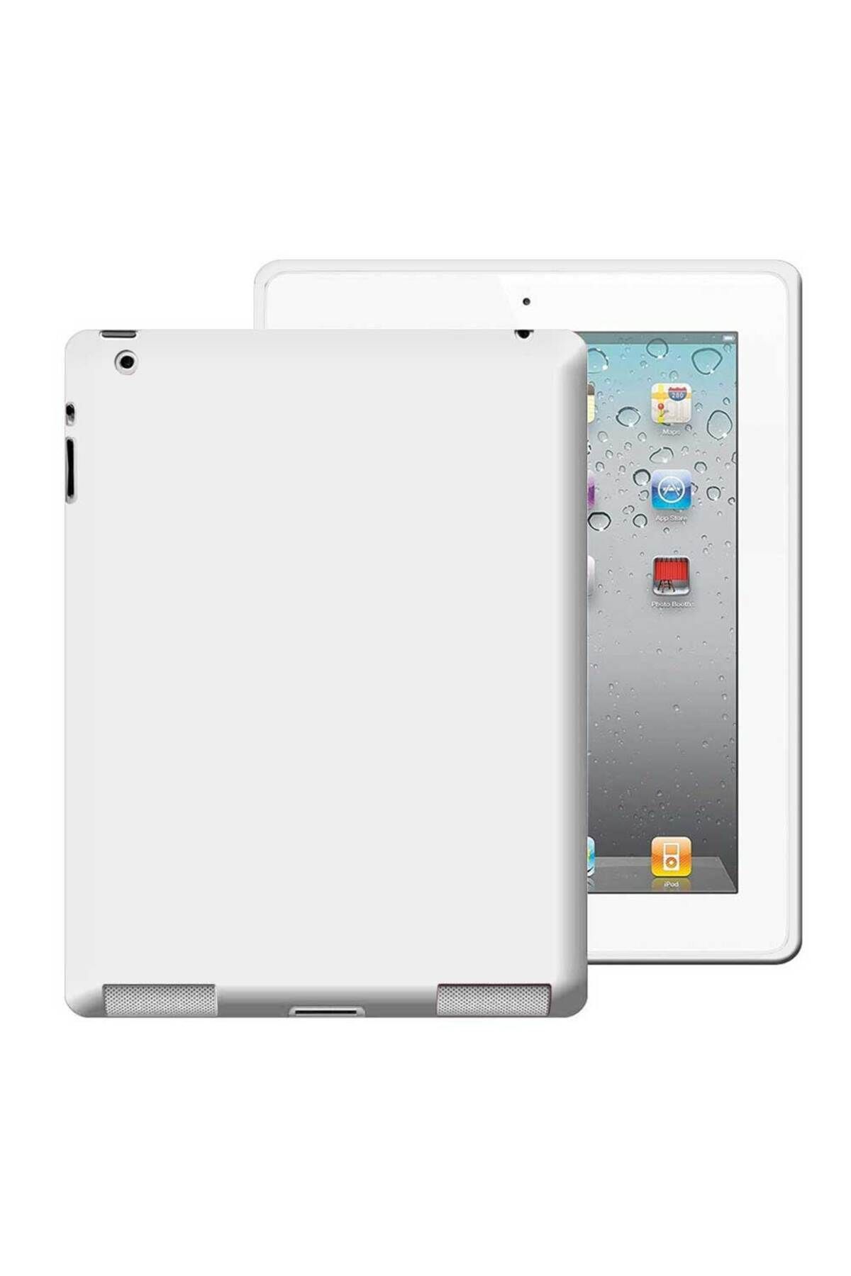Tekamo Apple iPad 2 / iPad 3 / iPad 4 Uyumlu Rubber Yıkanabilir Silikon Kılıf