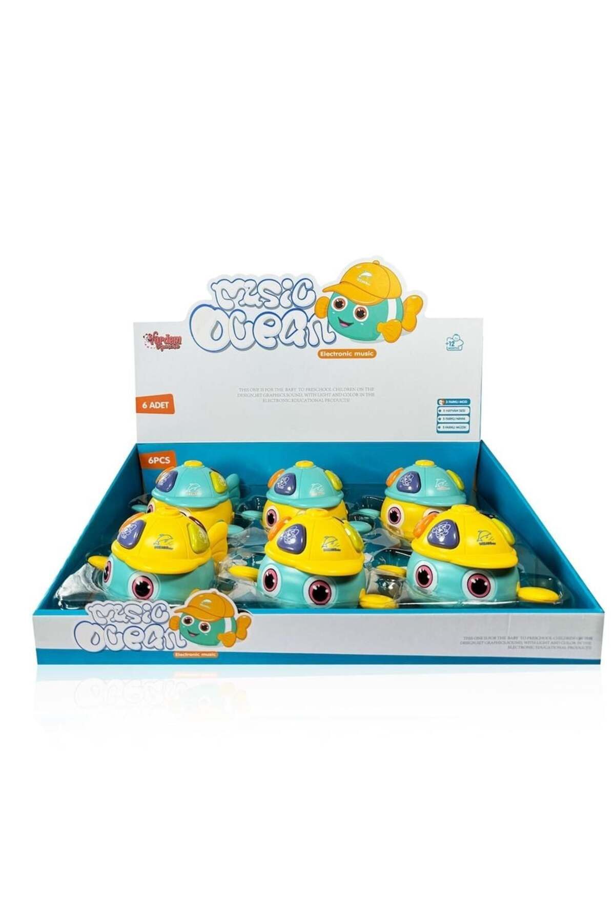 VARDEM OYUNCAK JLG-855-99A IŞIKLI VE MÜZİKLİ BALIK BEBEK -VRD