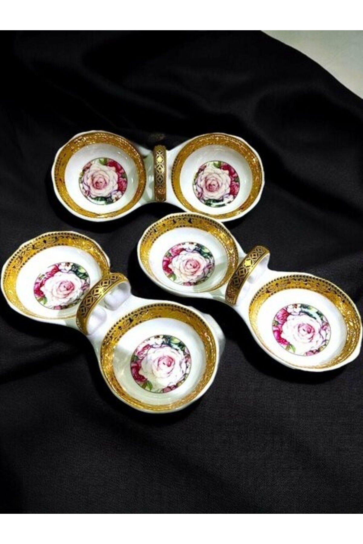 Gürdamar Home Bölmeli Lokumluk Pembe Gül
