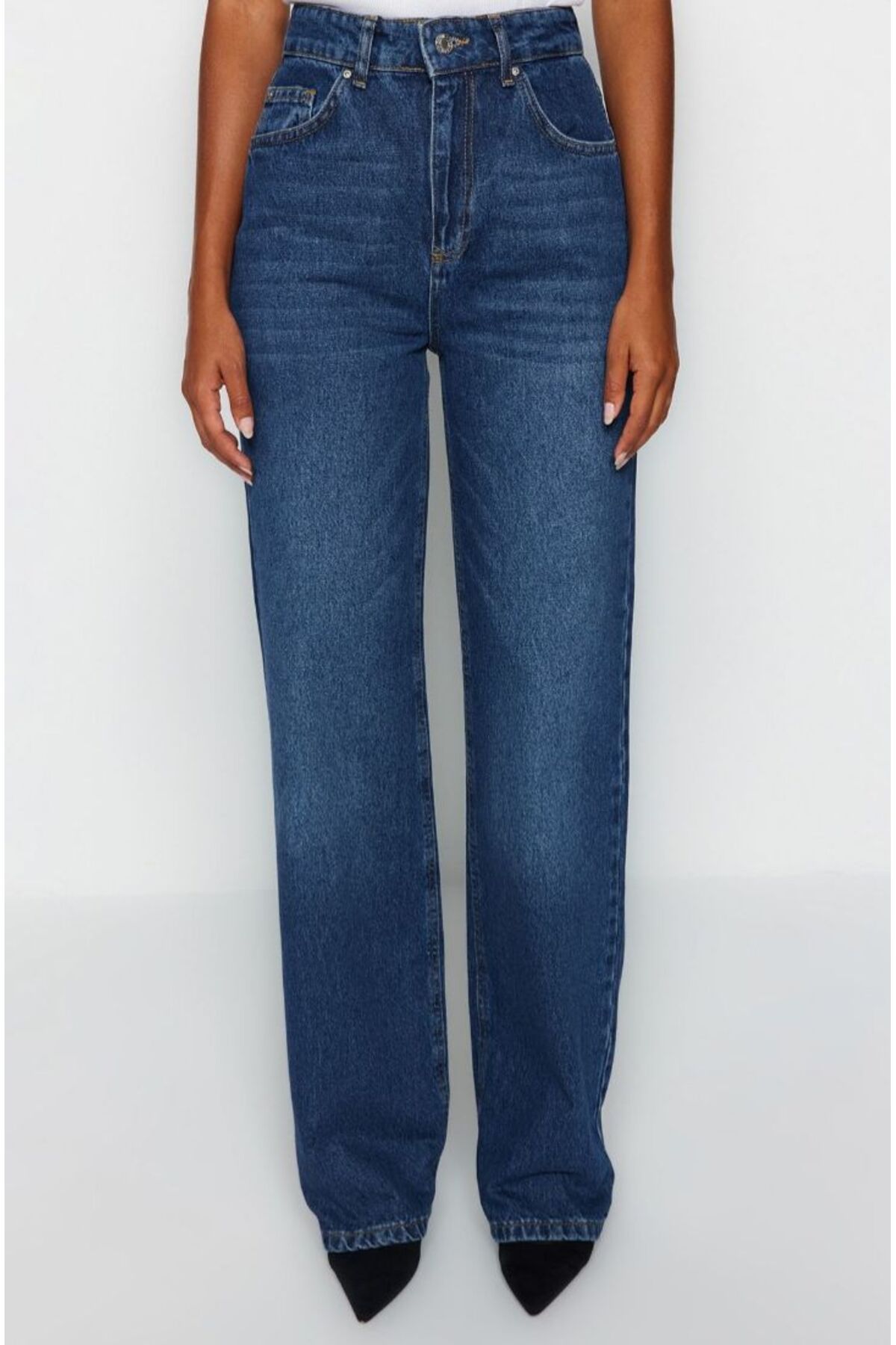 KARACAN COMPANY Yüksek Bel Wide Leg Jeans