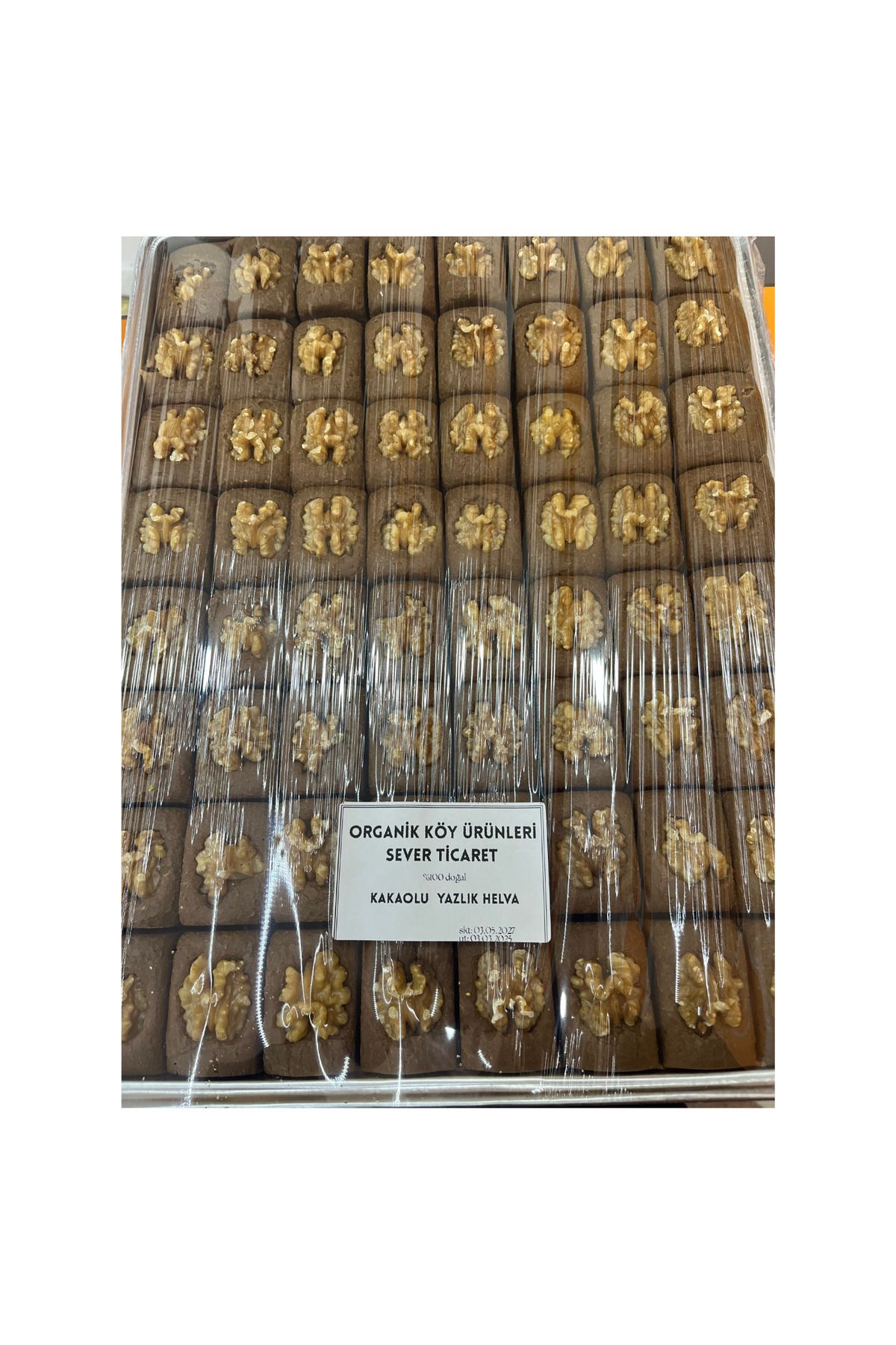 organik köy ürünleri sever ticaret Kakaolu Yaz Helvası
