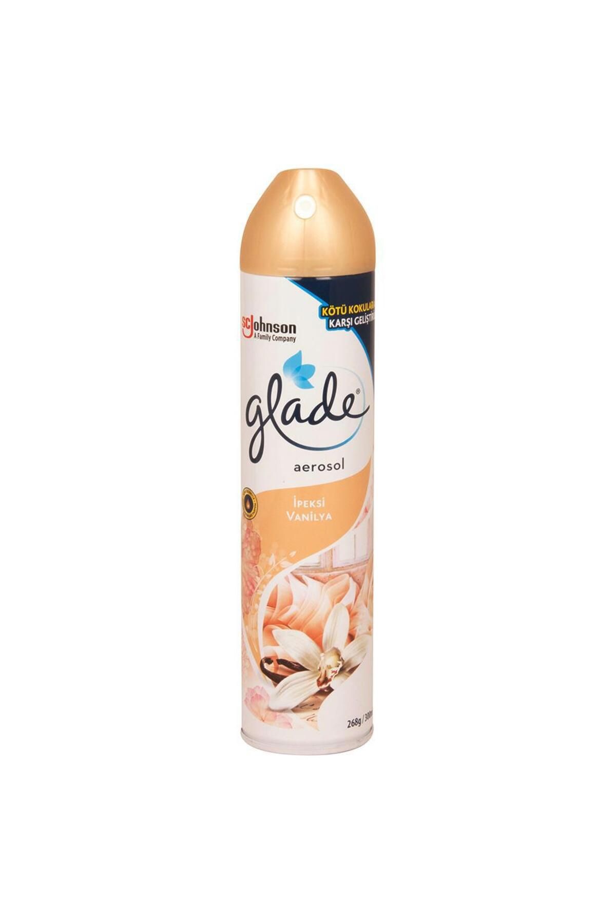 Glade Aerosol Oda Kokusu Sprey 300 ml - İpeksi Vanilya