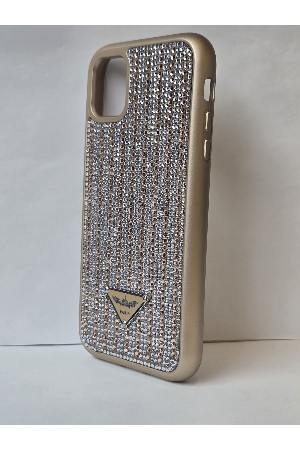 FATÖZ ACCESSORY iPhone 11 Uyumlu Lüks Taşlı Silikon Telefon Kılıfı