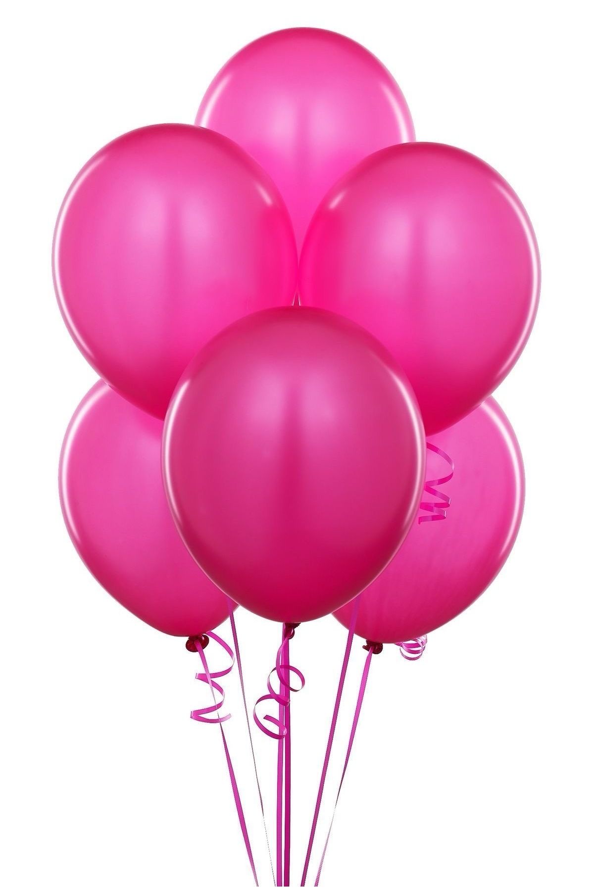 HBK Balon HBK 10 lu fuşya balon 12 inç