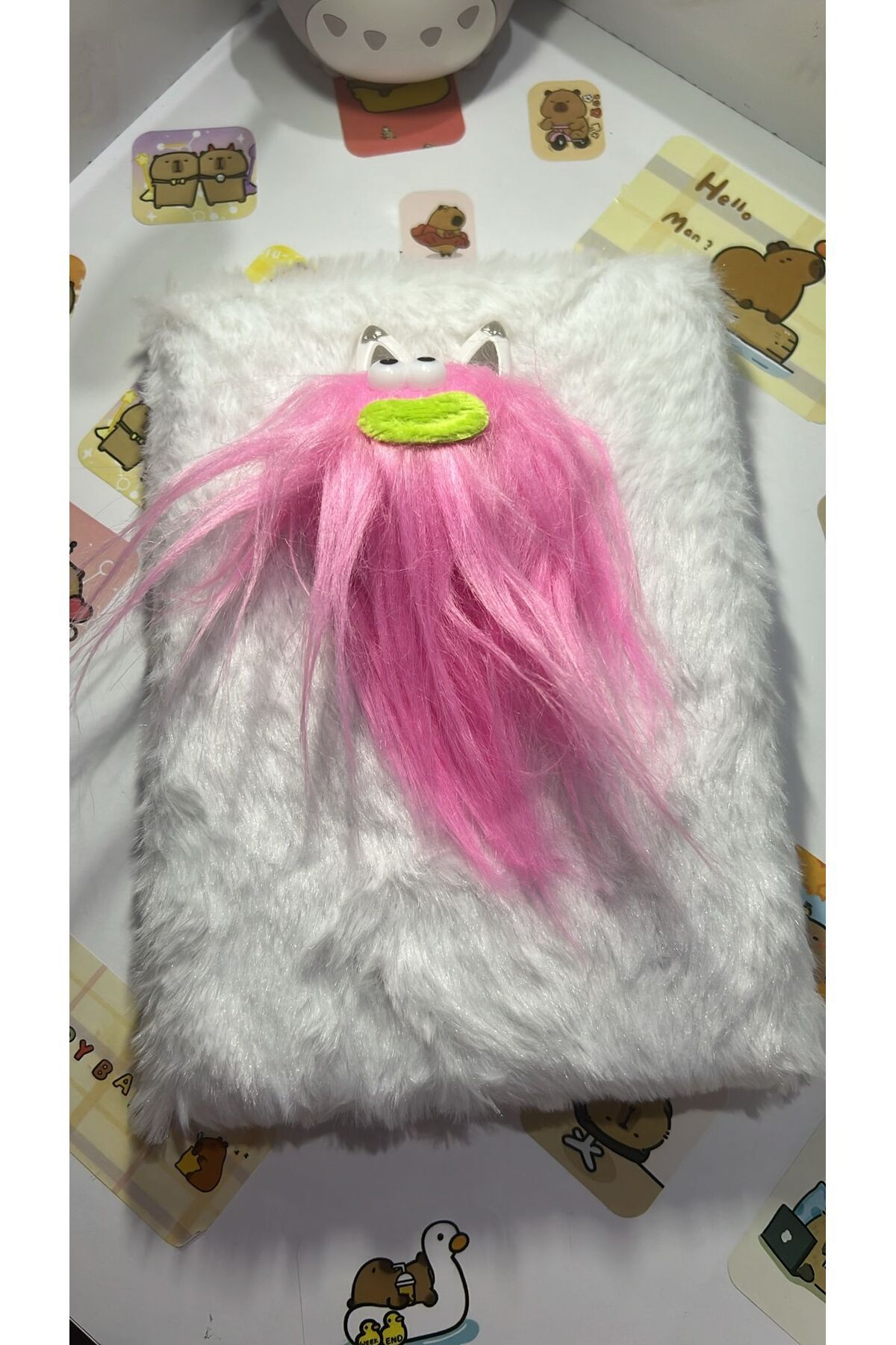 demirosa Çocuklar İçin Eğlenceli Defter – Peluş Kapaklı”