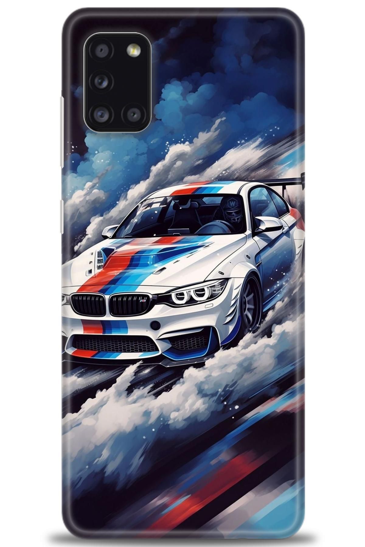 CooperTech Samsung Galaxy A31 İle Uyumlu HD Baskılı Desenli Silikon Kılıf - 981