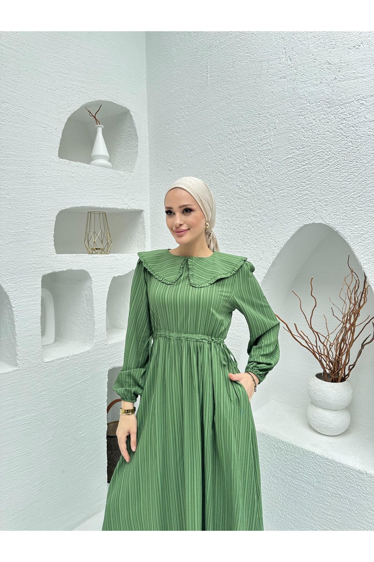 NEW DAĞ BEBE YAKA NADA ELBİSE