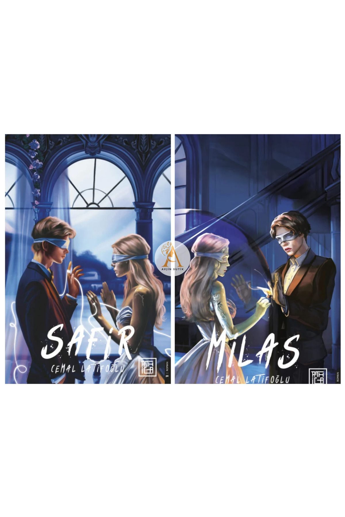Athica Safir/Milas/Ciltli/2 Kitap Set/CEMAL LATİFOĞLU