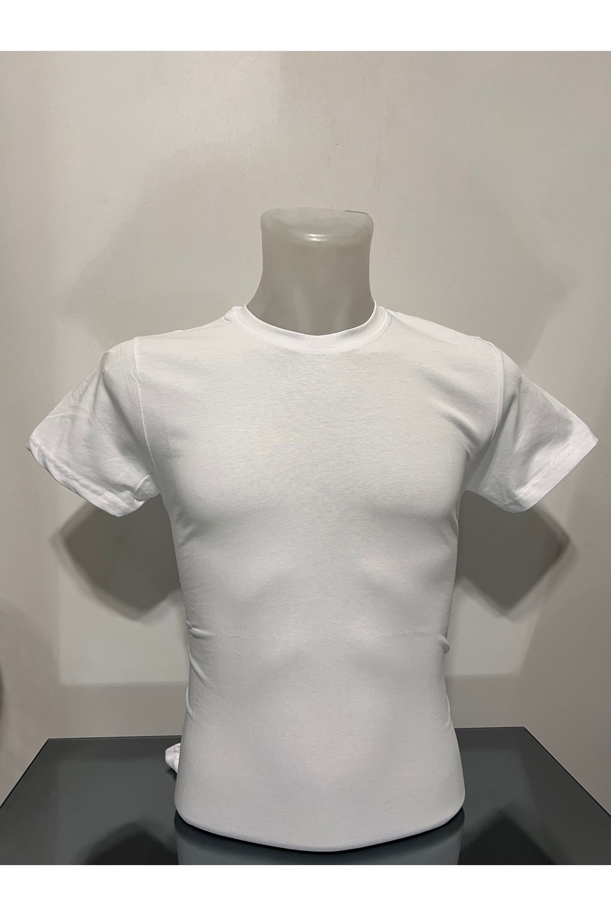 YASİN Sade %100 Pamuklu Erkek T-Shirt
