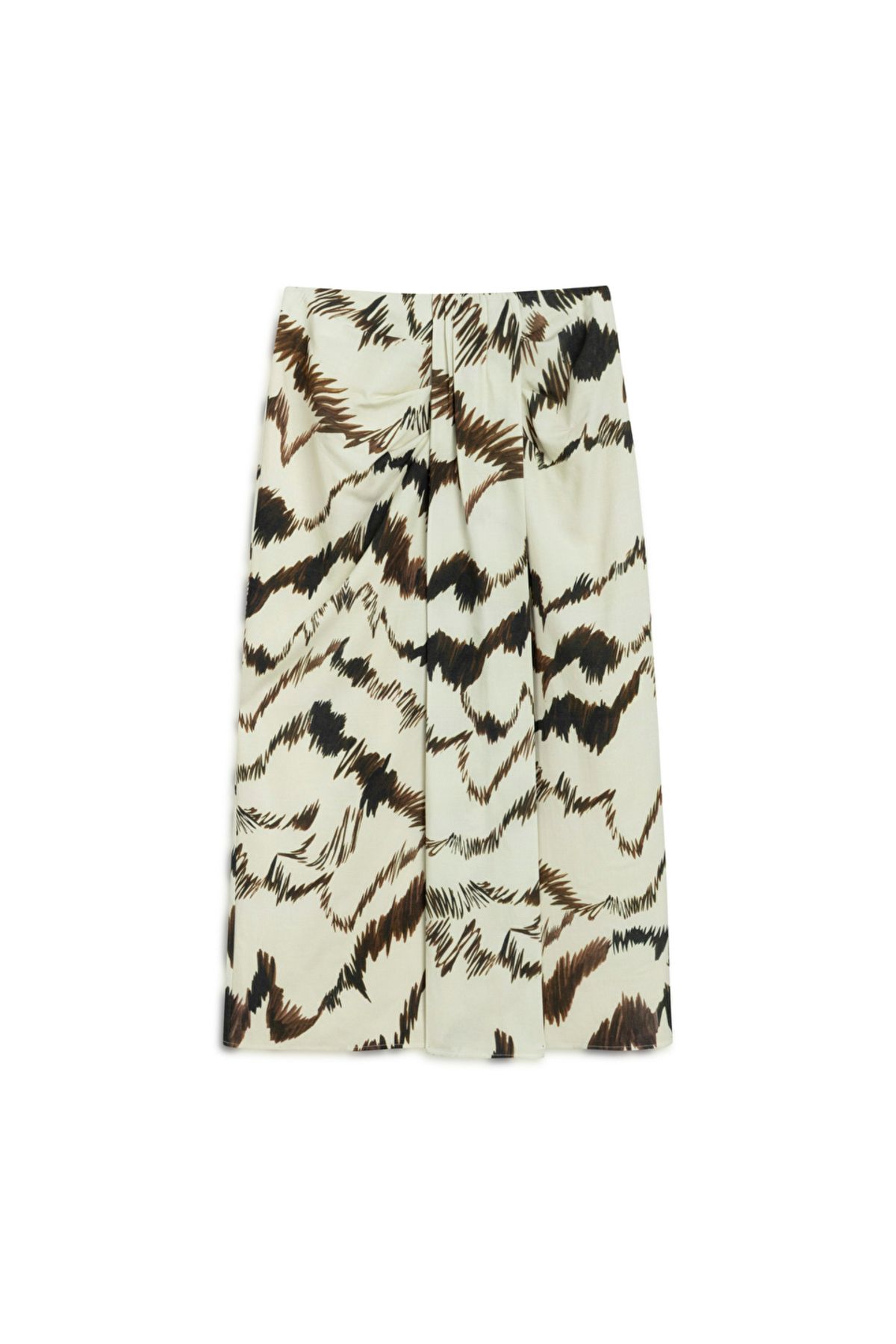 İpekyol-Patterned Midi Skirt 3
