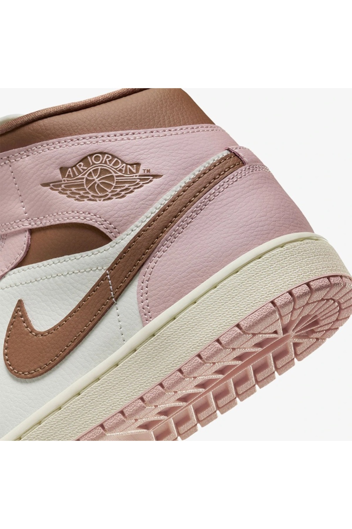 Nike-Air Jordan 1 Mid 'Pink Oxford' -BQ6472-620 8
