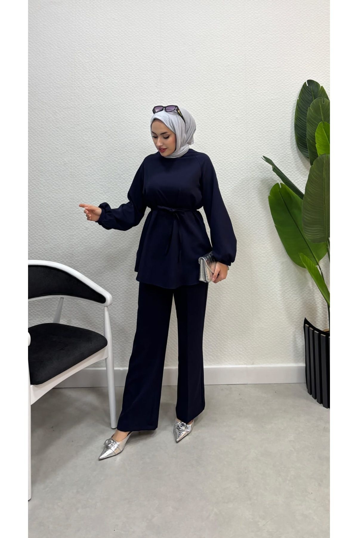 BERFİM TESETTÜR Livia Sade&Şık Takım