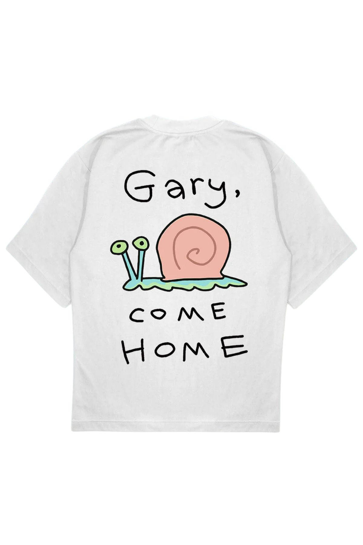 SVART WEAR COME HOME T-Shirt OVERSIZE Tişört Gary,Sponge Bob