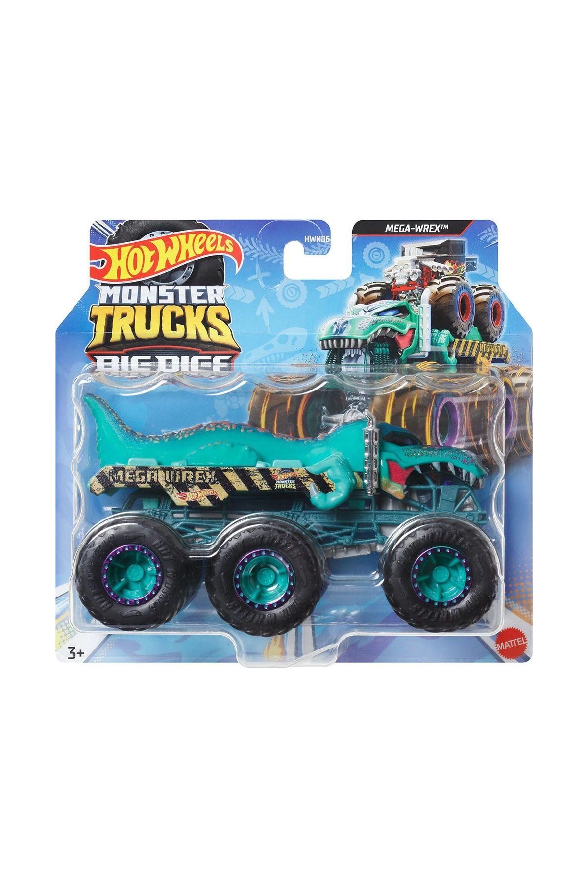 Esrion Hwn86 Hot Wheels Monster Trucks 1:64 Çekici Arabalar