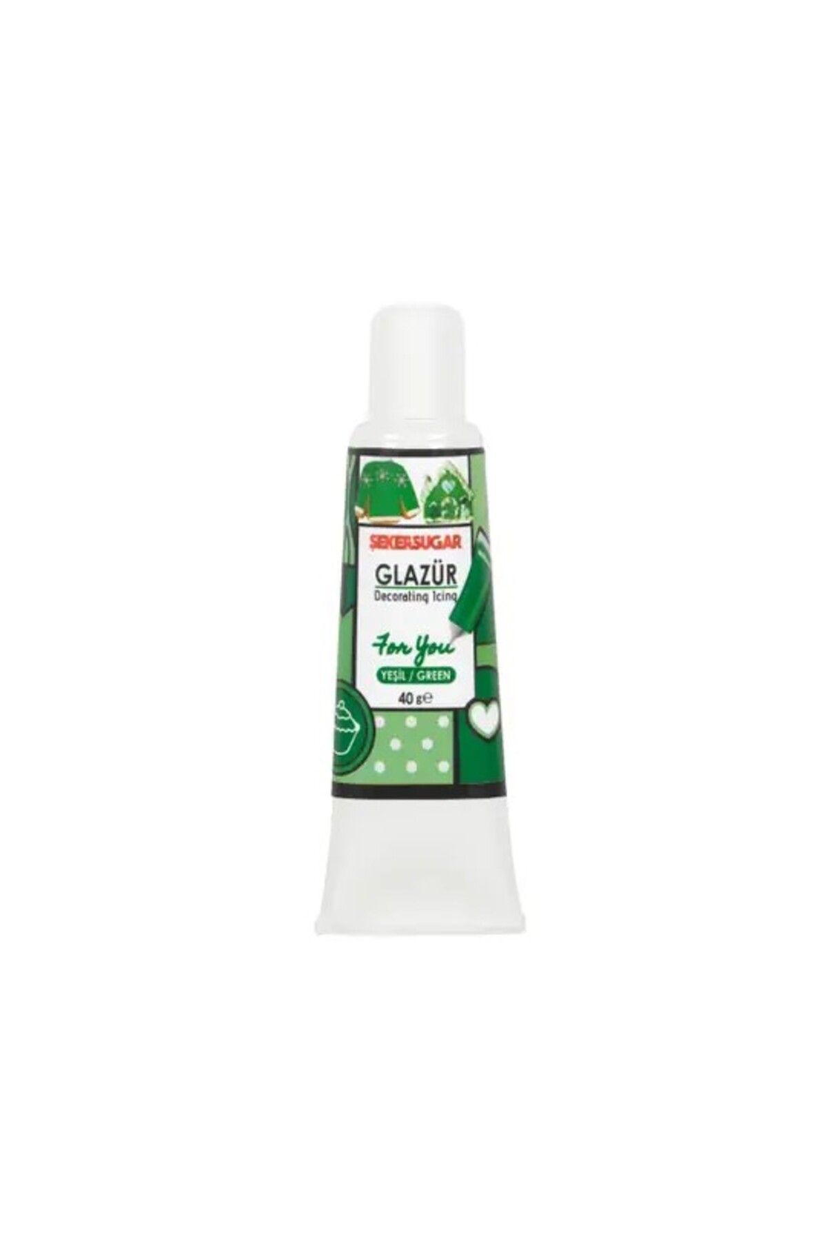 ŞEKER & SUGAR Glazür 40 Gr
