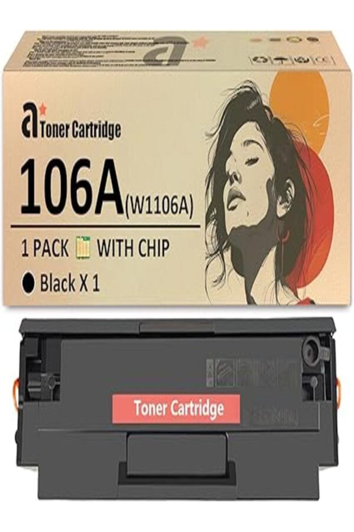 HP Laser 107 107a 107w MFP 135 135a 135w 137fnw Printers 1 Black AURA TONER