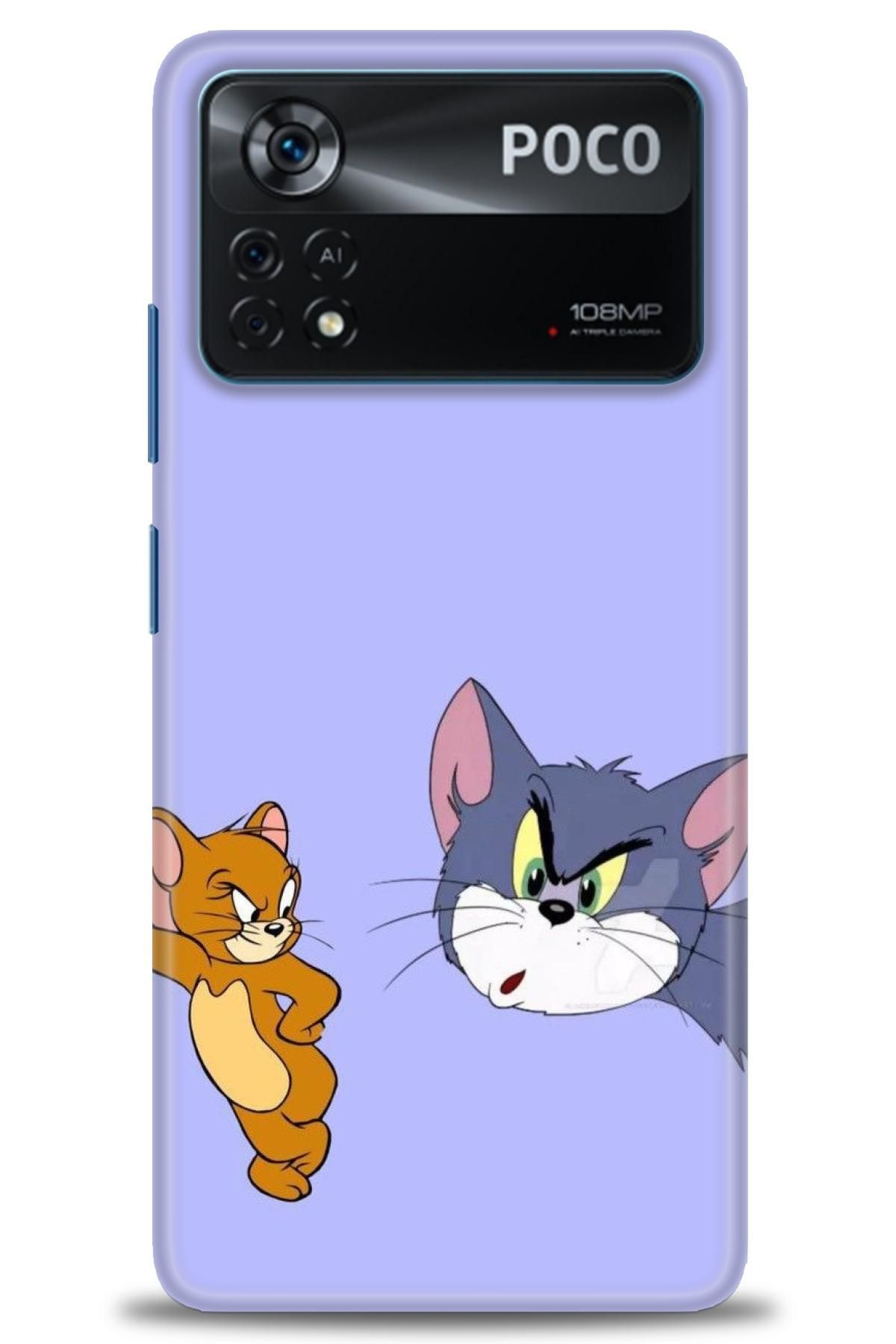 CooperTech Xiaomi Poco X4 Pro 5G İle Uyumlu HD Baskılı Desenli Silikon Kılıf - 970