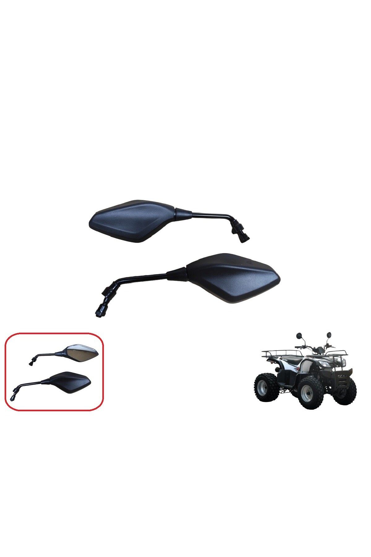 ÖZERDEM Kuba ATV Gardentrack 150 Ayna Takımı