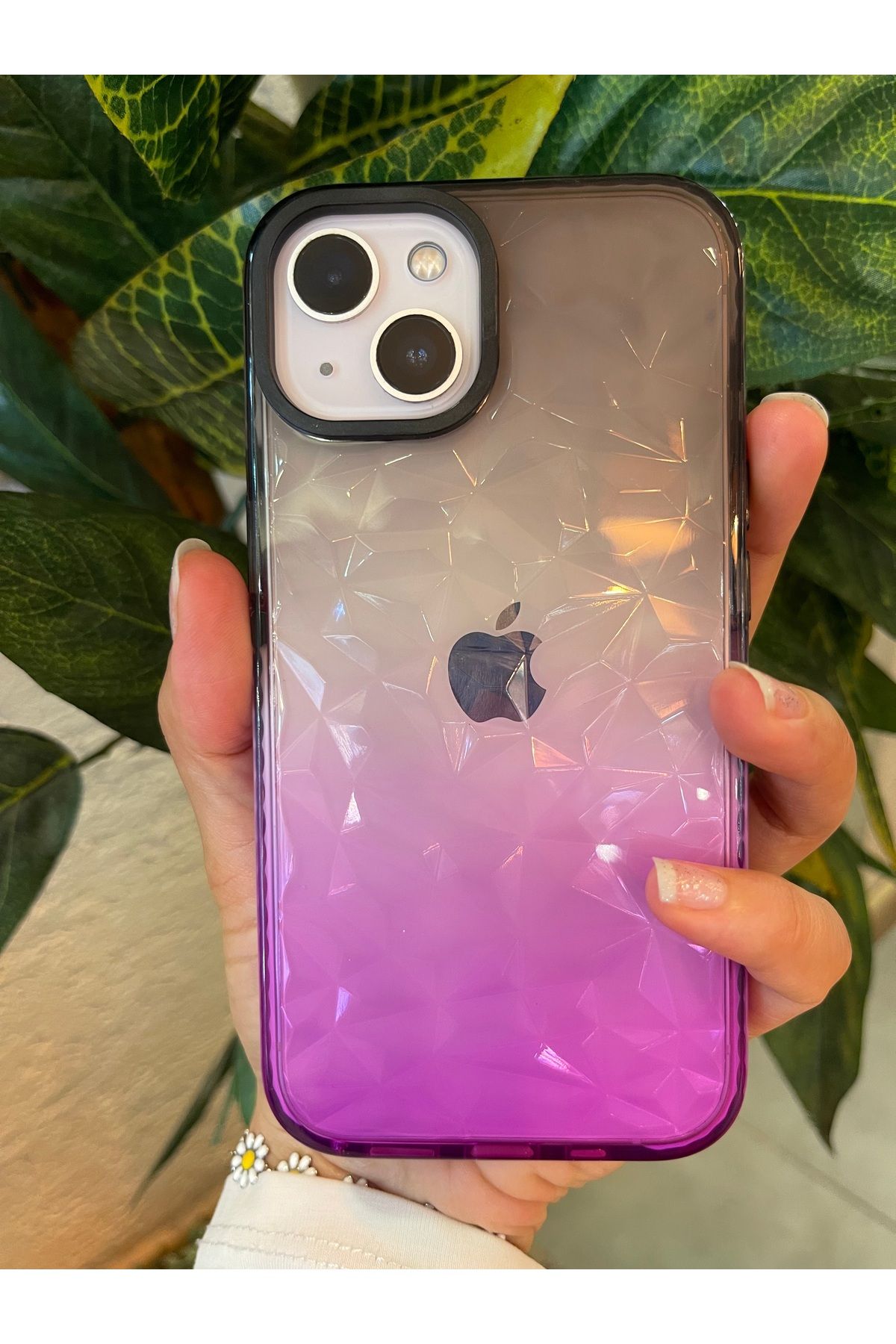RİZVO Iphone 13-14 Ve 15 Uyumlu Impact Serisi Lüks Darbe Emici Kaymaz Esnek Silikon Şeffaf Kılıf