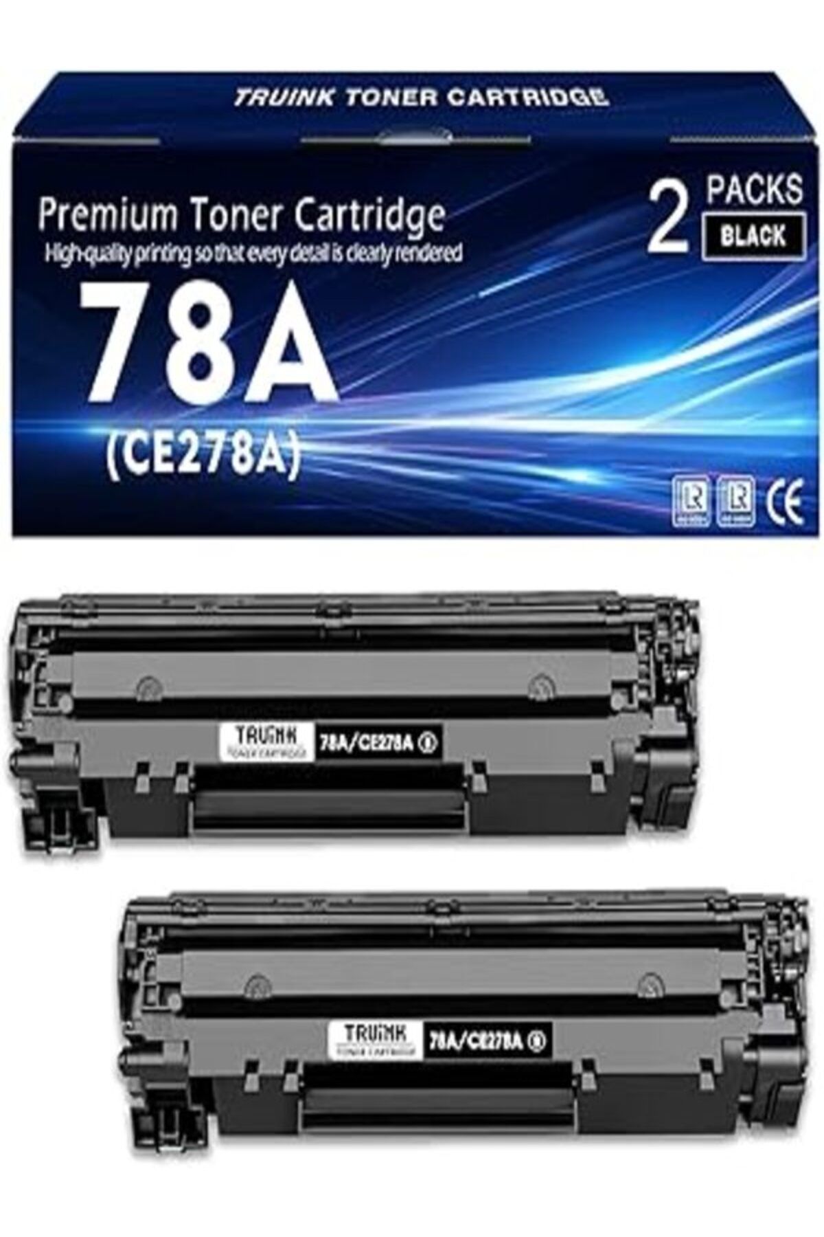 HP 78A | CE278A HP P1606DN M1536 MFP M1536DNF P1560 P1566 P1606 .(2 Black) AURA TONER