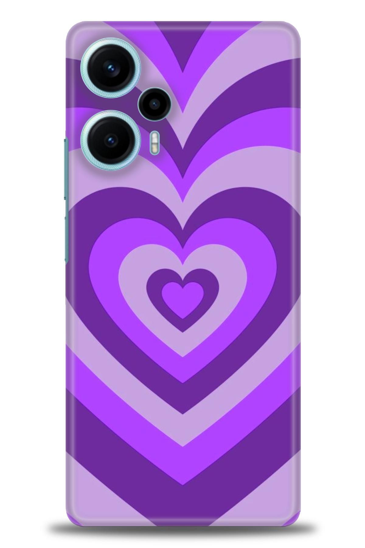 CooperTech Xiaomi Poco F5 İle Uyumlu HD Baskılı Desenli Silikon Kılıf - 560