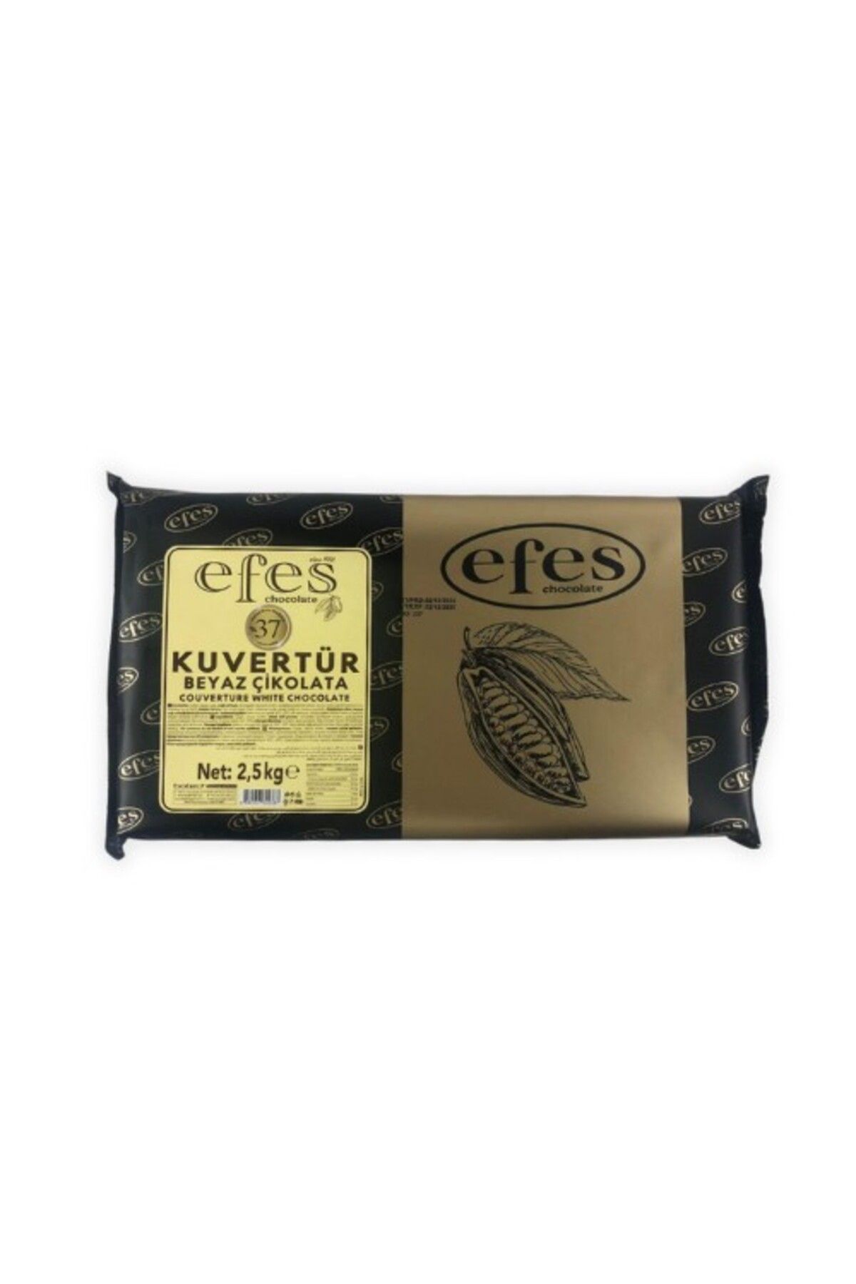 Efes Beyaz Kuvertur 2.5 Kg