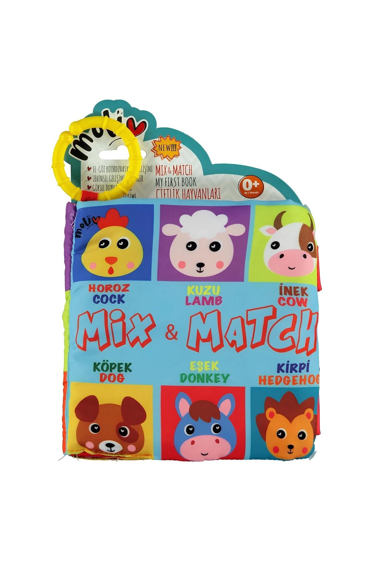 Molie Bul & Eşleştir Kitap Çiftlik Hayvanları