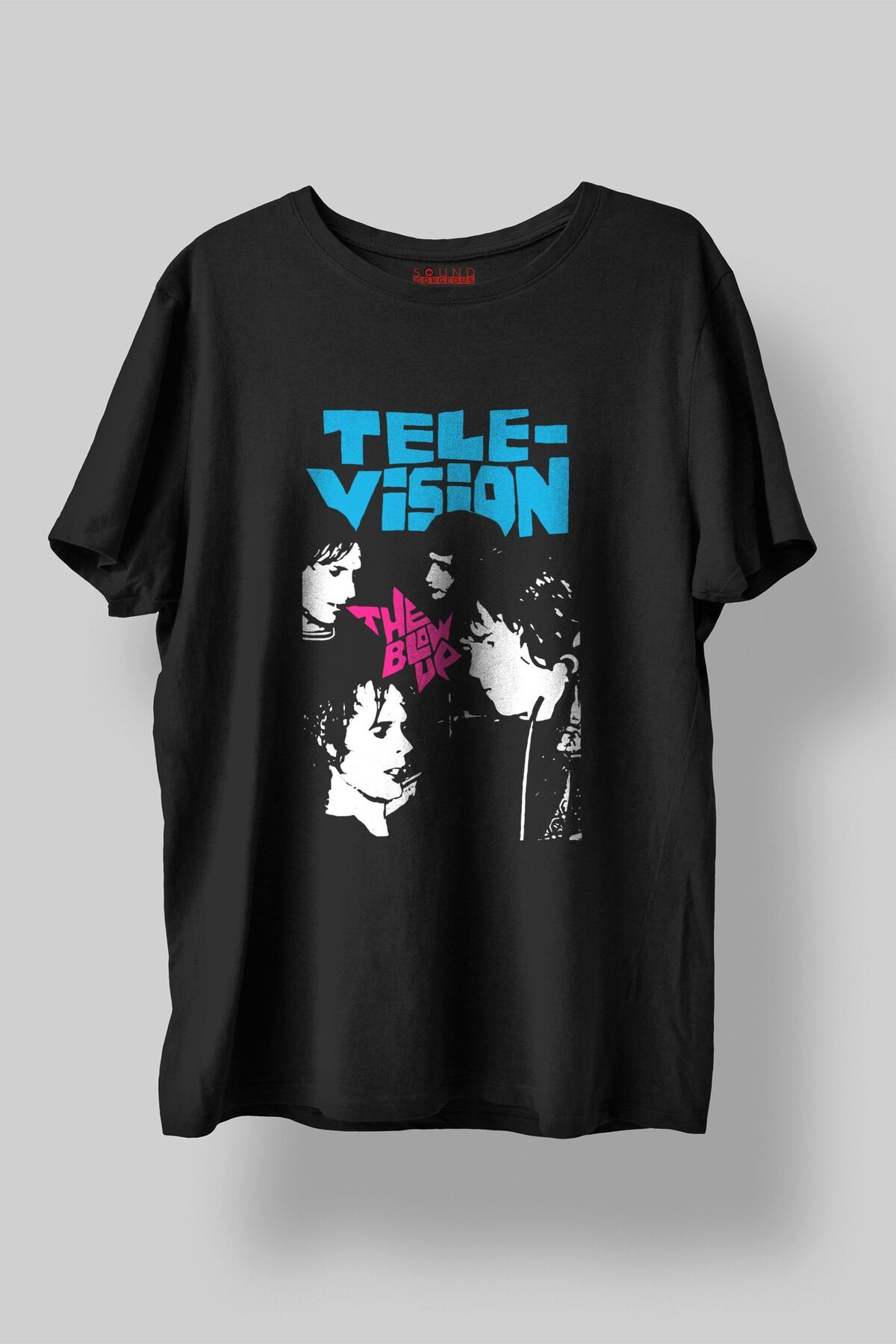 Sound Gorgeous The Bouncing Souls Müzik Baskılı Regular Fit Unisex Siyah T-Shirt %100 Pamuk No:0362