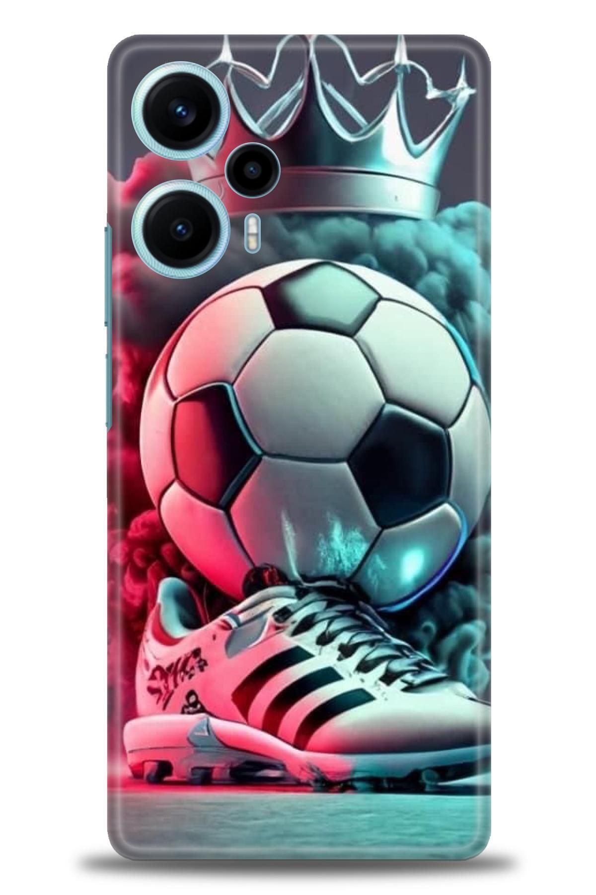 CooperTech Xiaomi Poco F5 İle Uyumlu HD Baskılı Desenli Silikon Kılıf - 870