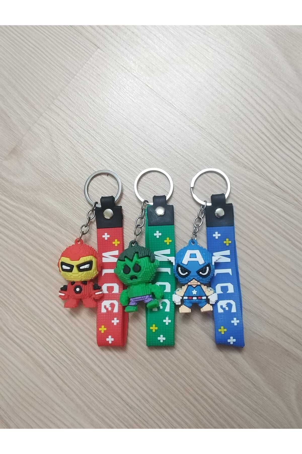 discountWORLD parlak silikon anahtarlık