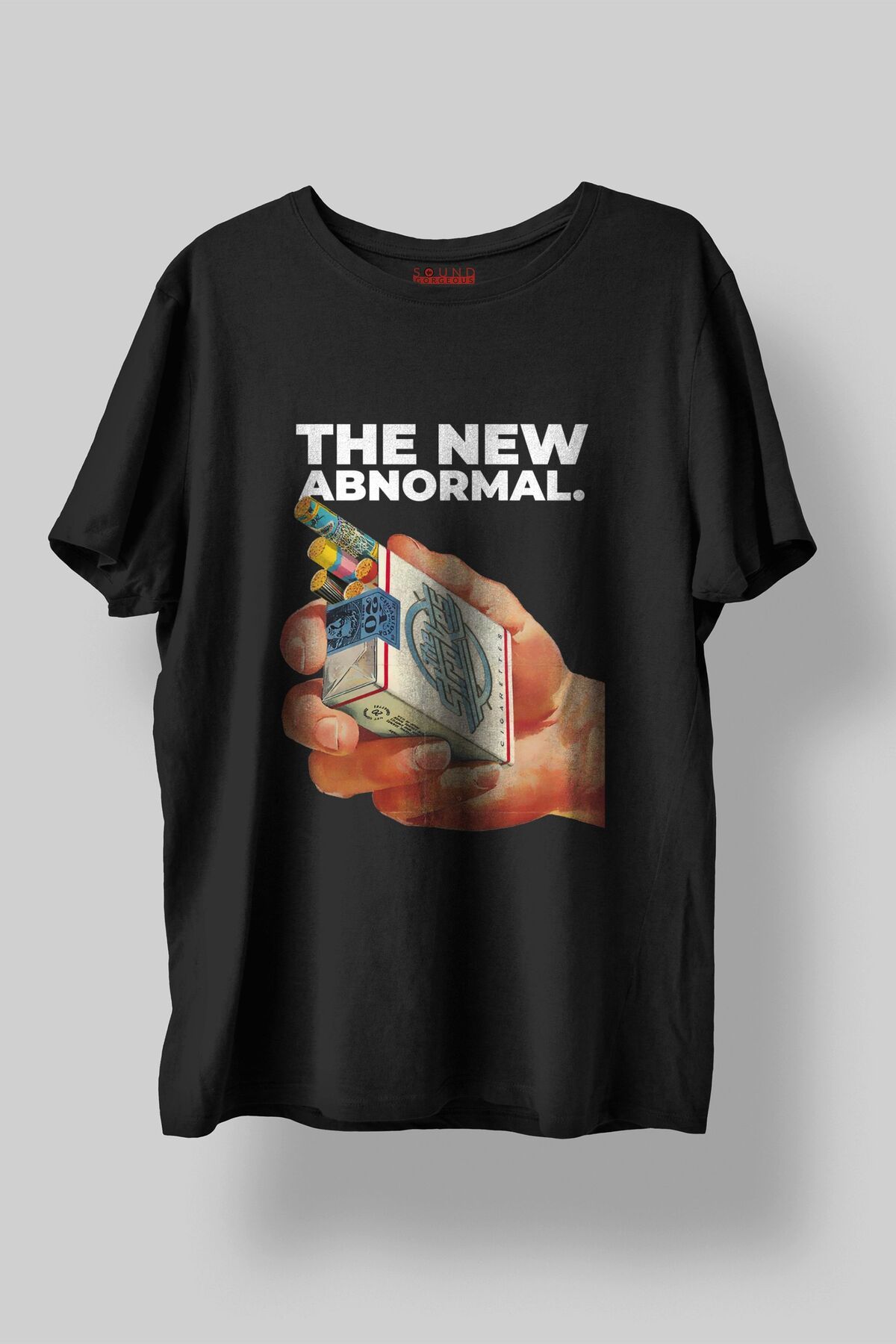 Sound Gorgeous Slipknot Müzik Baskılı Regular Fit Unisex Siyah T-Shirt %100 Pamuk No:0334