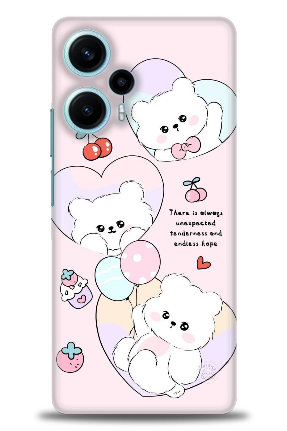 CooperTech Xiaomi Poco F5 İle Uyumlu HD Baskılı Desenli Silikon Kılıf - 670
