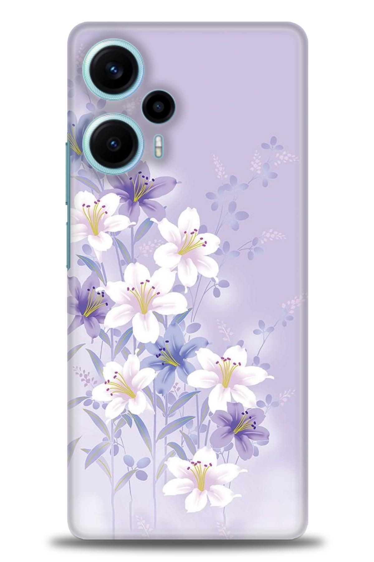 CooperTech Xiaomi Poco F5 İle Uyumlu HD Baskılı Desenli Silikon Kılıf - 980