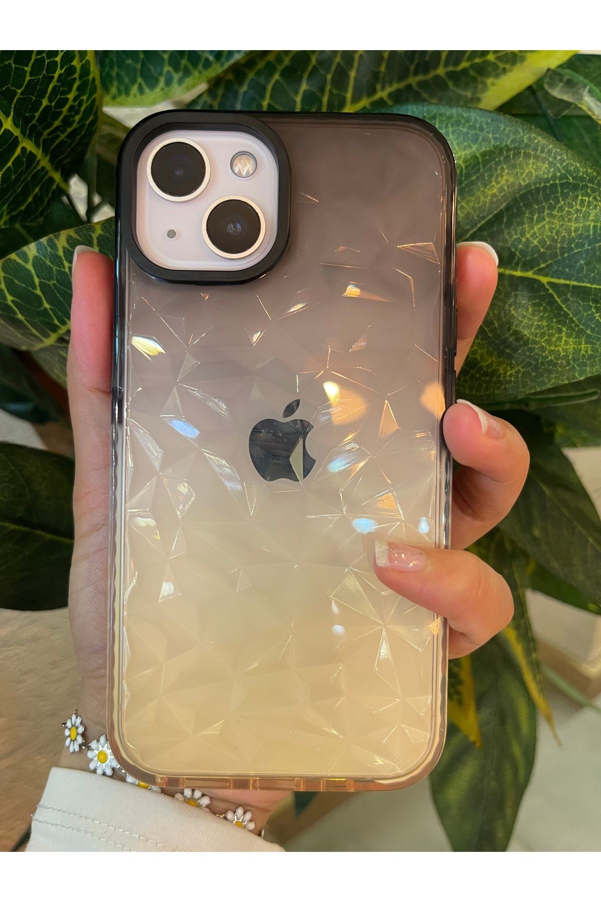 RİZVO Iphone 13-14 Ve 15 Uyumlu Impact Serisi Lüks Darbe Emici Kaymaz Esnek Silikon Şeffaf Kılıf
