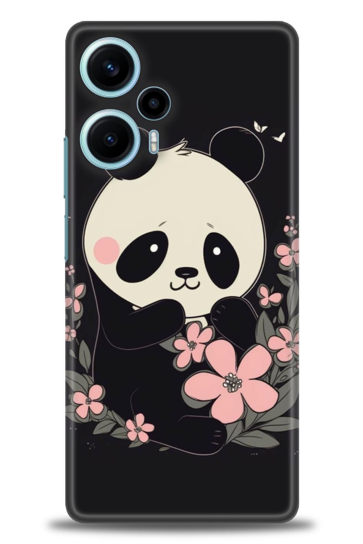 CooperTech Xiaomi Poco F5 İle Uyumlu HD Baskılı Desenli Silikon Kılıf - 100