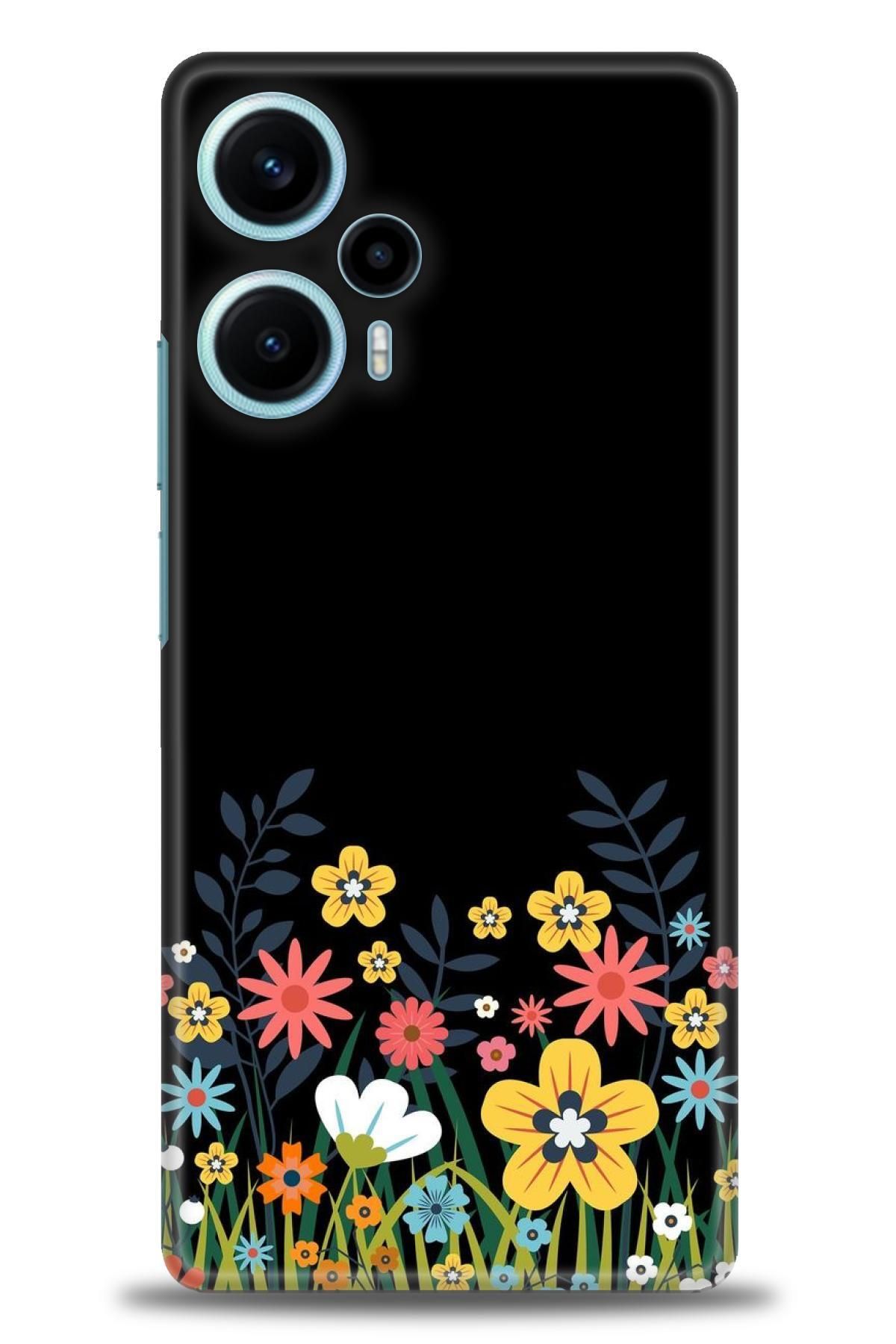 CooperTech Xiaomi Poco F5 İle Uyumlu HD Baskılı Desenli Silikon Kılıf - 20