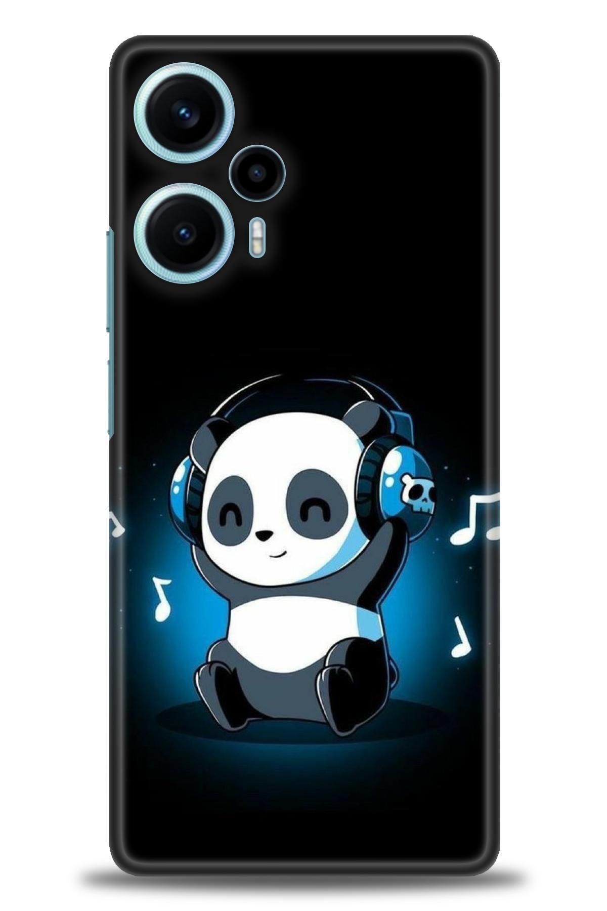 CooperTech Xiaomi Poco F5 İle Uyumlu HD Baskılı Desenli Silikon Kılıf - 500